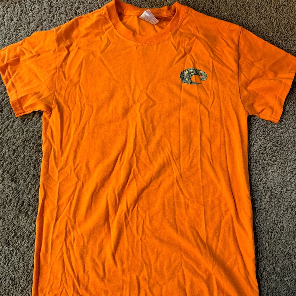 Bright Orange Costa T-Shirt • Size: S • Good condition